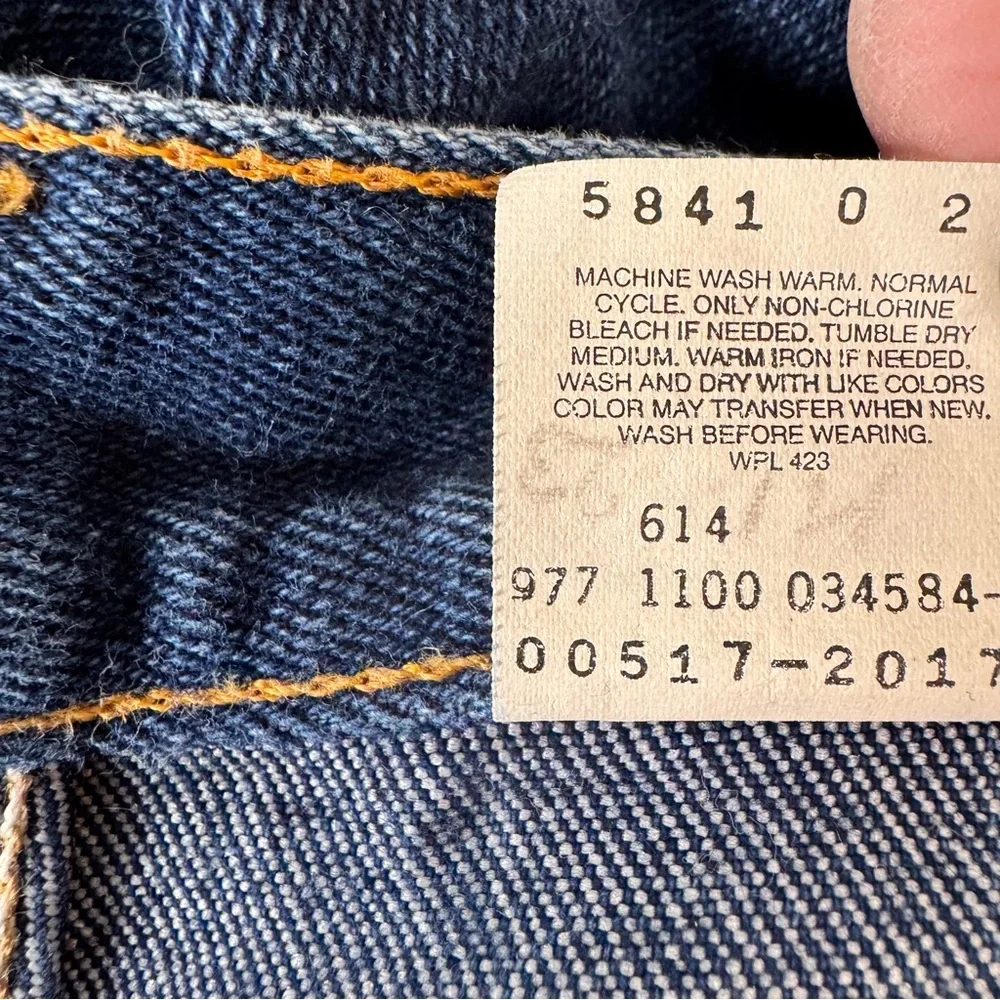 Vintage Levi’s 517‎ Jeans Men’s 40 x 32 Blue Bootcut Black Tab Western Rodeo